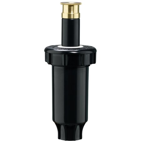 ORBIT 54243 Spring Loaded Sprinkler with Brass Nozzle, 1/2 in Connection, 15 ft, Full-Circle, Brass 54522